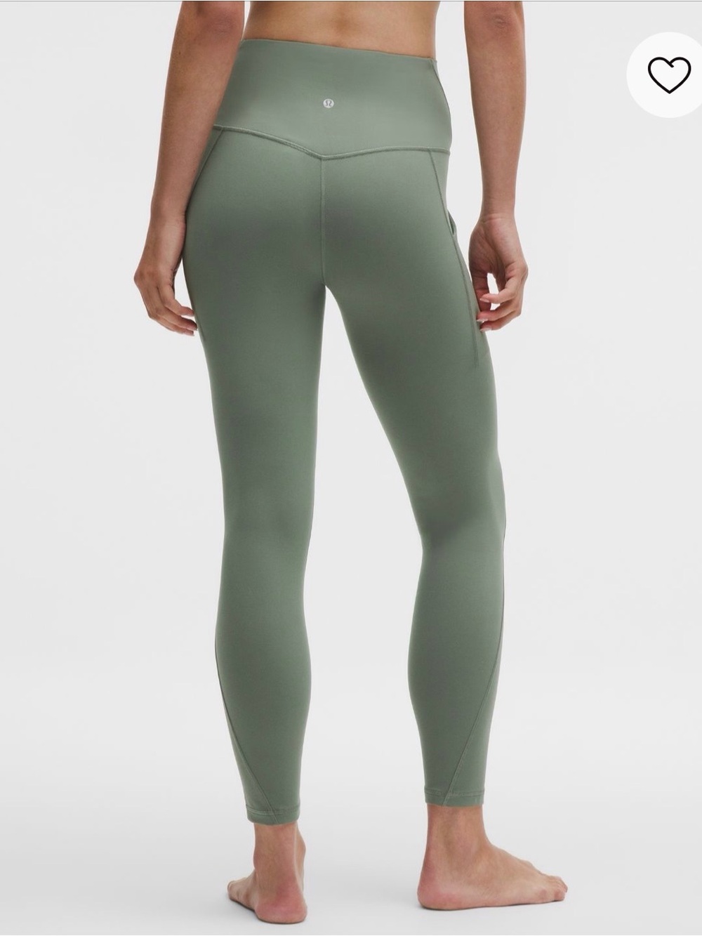 Lululemon Align High-Rise Pant  Grey Eucalyptus Size 16 square dot